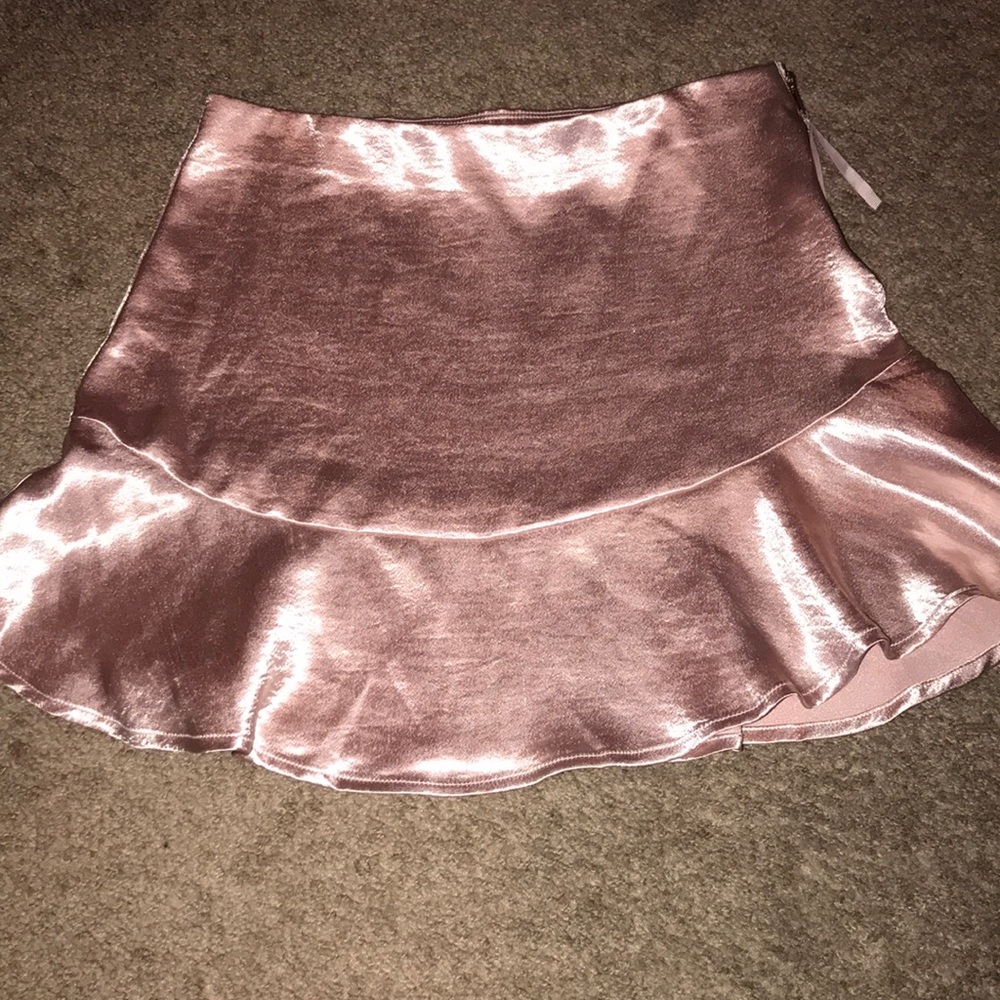 Forever 21 satin skirt
